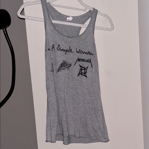 Gray Women's Tank Top - Picture 1 of 2